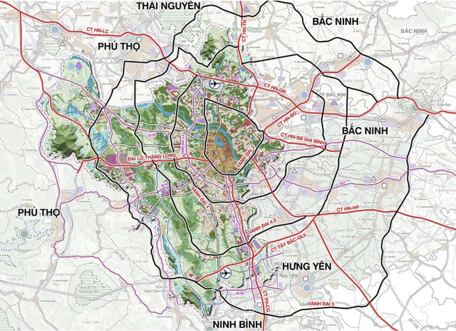 Hà Nội thông tin chính thức về Quy hoạch tổng thể tầm nhìn 100 năm